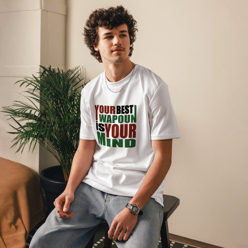 Your Best Weapon Is Your Mind Graphic Tee